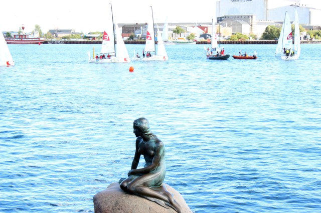 Couldn't come to Copenhagen without seeing her. The Little Mermaid.